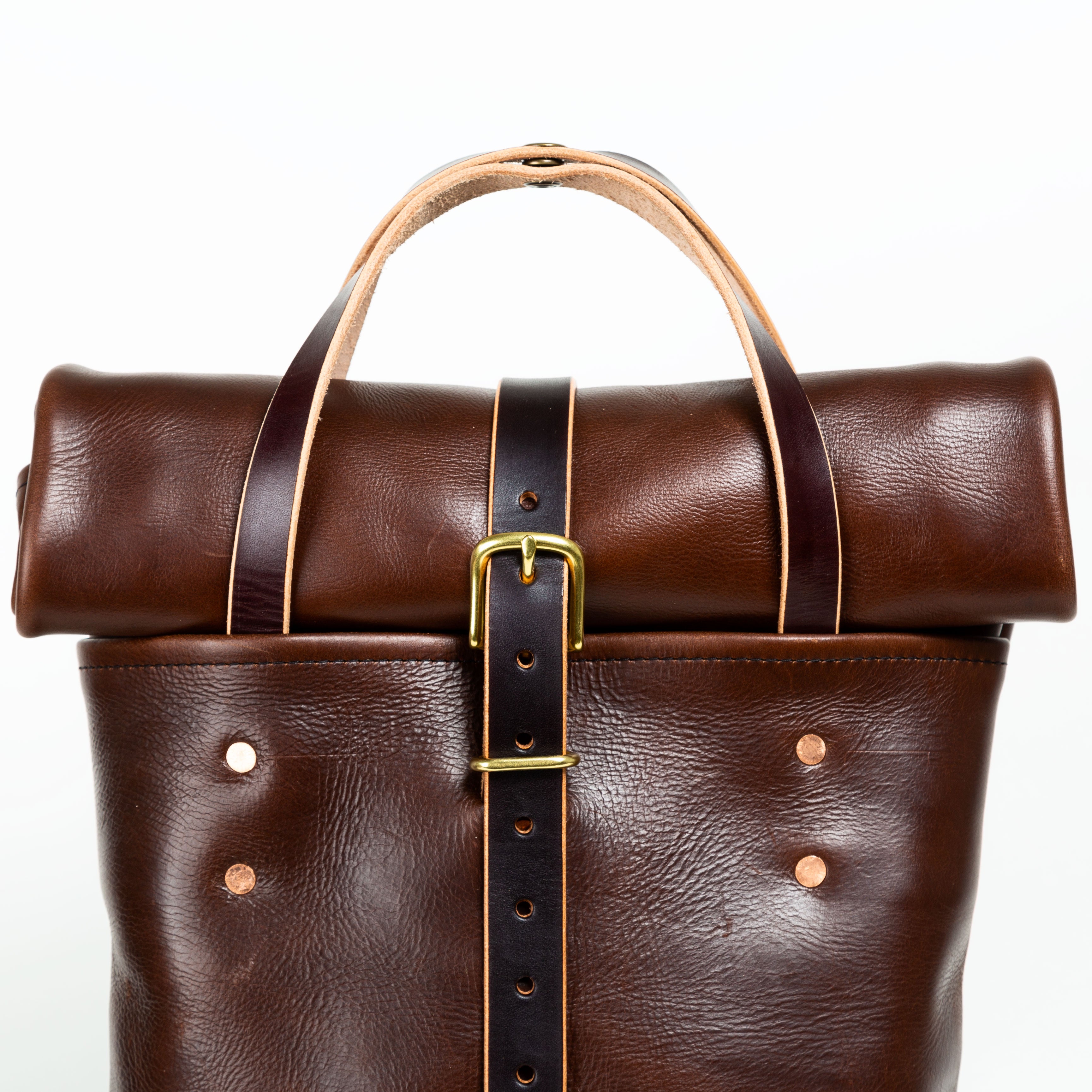 The Rolltop Backpack - Hickory