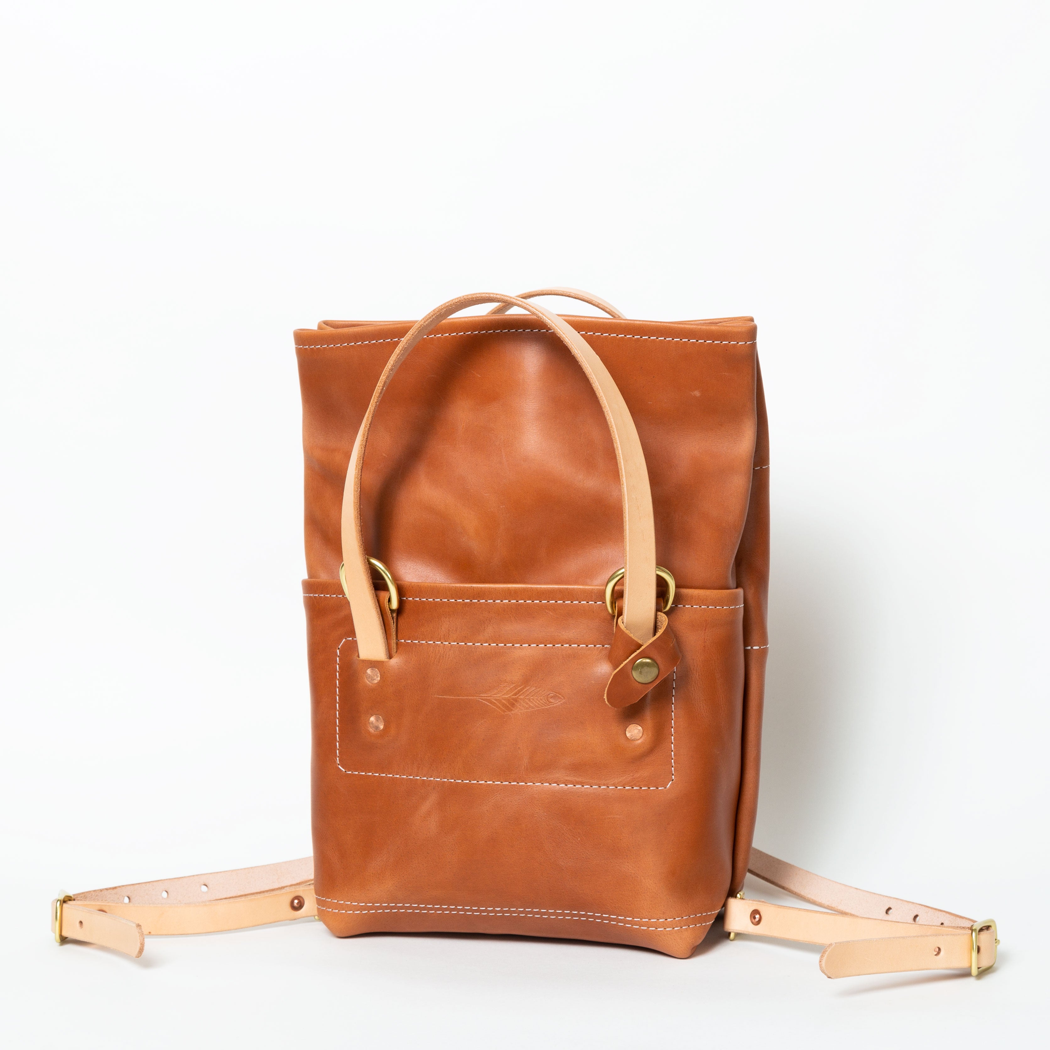 The Mini Backpack - Honey